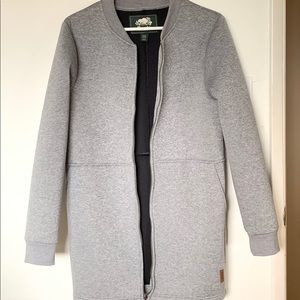 Roots Long-Line Zip-Up Jacket